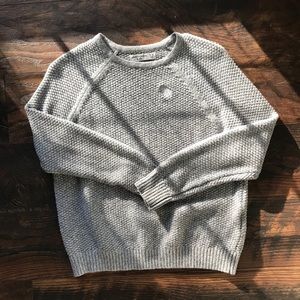 Grey Abercrombie Sweater